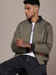 The Roadster Life Co. Stand Collar Quilted Jacket