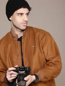 The Roadster Life Co. Mock Collar Bomber Jacket