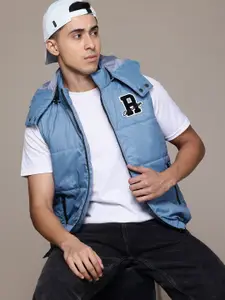 The Roadster Lifestyle Co. Applique Detail Padded Jacket