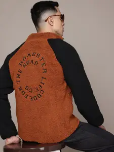 The Roadster Lifestyle Co. Typography Sherpa Jacket