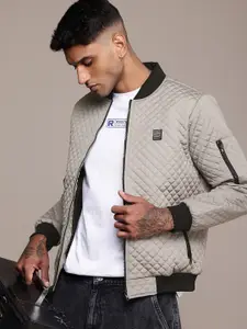 The Roadster Life Co. Stand Collar Quilted Jacket