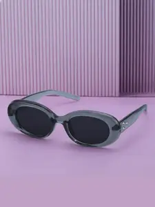 Carlton London Women Oval Sunglasses with UV Protected Lens