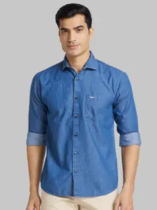 Park Avenue Spread Collar Long Sleeves Regular Fit Cotton Formal Shirt