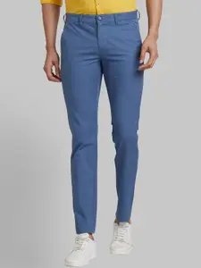Park Avenue Men Mid-Rise Slim Fit Regular Trouser