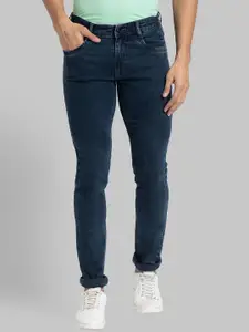 Parx Men Tapered Fit Low-Rise Light Fade Stretchable Jeans