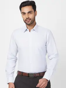 Raymond Vertical Striped Contemporary-Fit Pure Cotton Formal Shirt