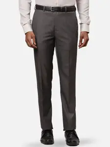 Raymond Men Mid-Rise Contemporary-Fit Easy Wash Formal Trouser