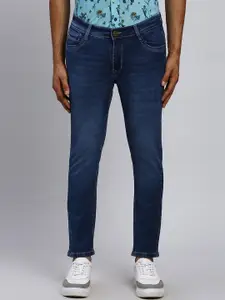 Parx Men Skinny Fit Low-Rise Light Fade Jeans