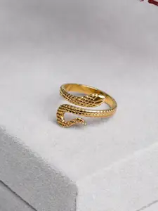 SWASHAA 18KT Gold-Plated Finger Ring
