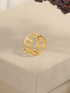 SWASHAA Kiya 18KT Gold-Plated Finger Ring