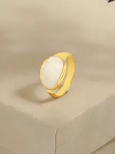 SWASHAA 18KT Gold-Plated Finger Ring