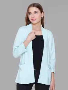 PLUSH PUSH THE FASHION Open Front Cotton Shrug