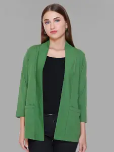 PLUSH PUSH THE FASHION Open Front Cotton Shrug