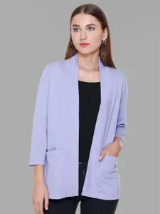 PLUSH PUSH THE FASHION Open Front Cotton Shrug