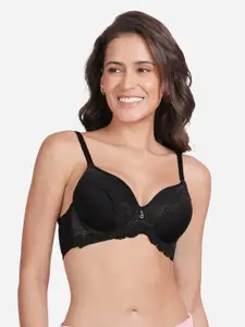 Susie Lace Full Coverage Lightly Padded Balconette Bra With All Day Comfort