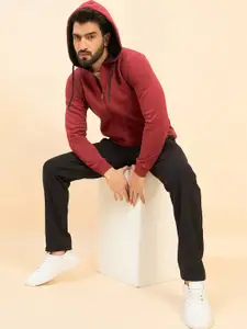 Sweet Dreams Long Sleeves Hooded Front-Open Sweatshirt