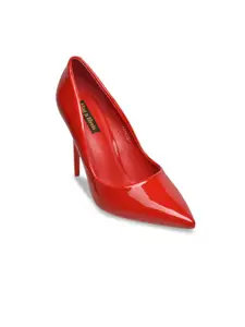 Flat n Heels Pointed Toe Slim Heeled Pumps