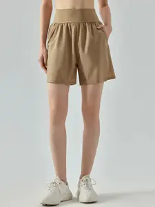 JC Collection Women Loose Fit High-Rise Rapid Dry Shorts