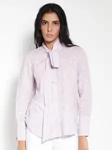 RAREISM Women Comfort Floral Opaque Printed Casual Shirt