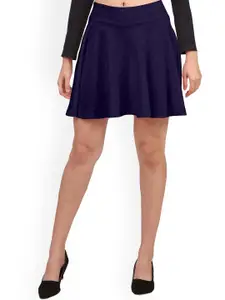 Mehrang A-Line Flared Mini Skirt