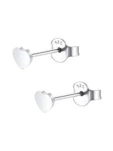 Goldnera Silver-Plated 925 Sterling Silver Studs Earrings