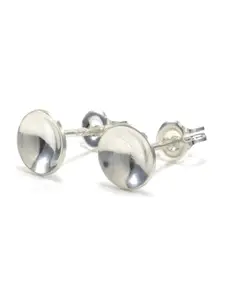 Goldnera Silver-Plated 925 Sterling Silver Studs Earrings