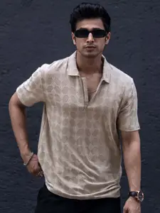 Maniac Men Polo Collar Slim Fit T-shirt