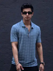 Maniac Men Polo Collar Slim Fit T-shirt