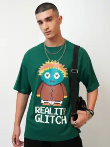 HIGHLANDER Graphic Printed Oversized T-shirt