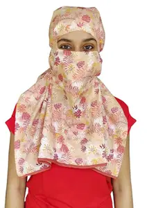 SWITCHON Printed Cotton Face Scarf