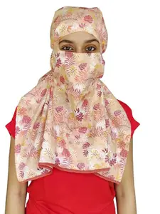 SWITCHON Printed Cotton Face Scarf