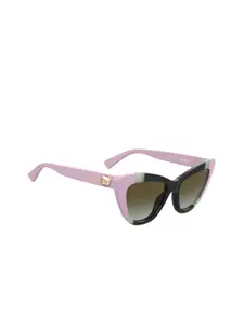 MOSCHINO Women Cateye Sunglasses with UV Protected Lens 2047127ZJ53HA