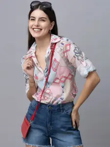 PURYS Smart Floral Printed Casual Shirt