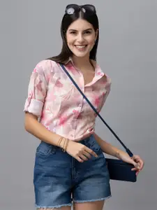 PURYS Smart Floral Printed Casual Shirt