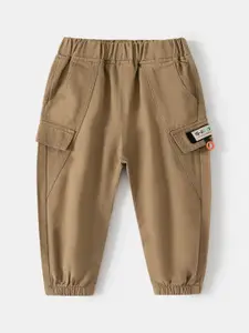 StyleCast Brown Boys Mid Rise Joggers