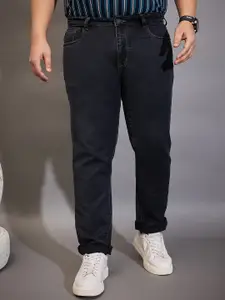 bigbanana Men Plus Size Mid Rise Clean Look Stretchable Jeans