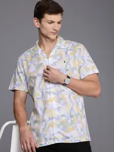 Louis Philippe Jeans Pure Cotton Slim Fit Printed Casual Shirt