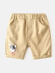 StyleCast Brown Boys Mid-Rise Shorts