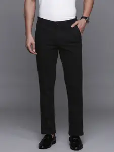 Louis Philippe Sport Men Tapered Fit Smart Casual Trousers