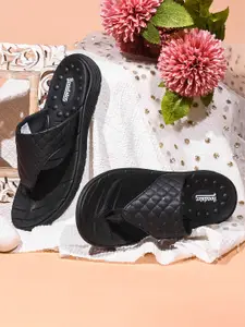 The Roadster Lifestyle Co. Women Textured Thong Flip Flops