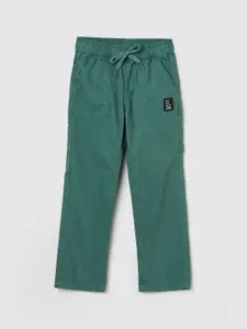max Boys Cotton Regular Trousers