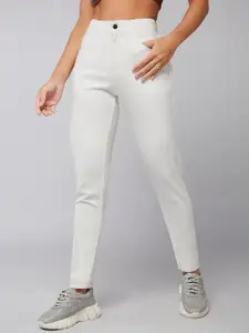 DOLCE CRUDO Women Skinny Fit Clean Look Mid Rise Stretchable Jeans