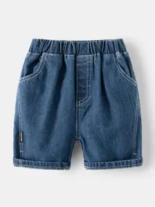 StyleCast Blue Boys Mid Rise Denim Shorts