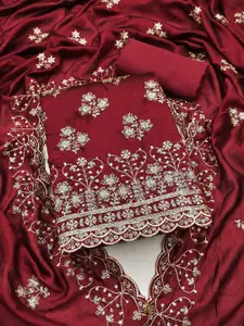 Panzora Embroidered Unstitched Dress Material