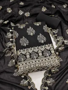 Panzora Embroidered Unstitched Dress Material