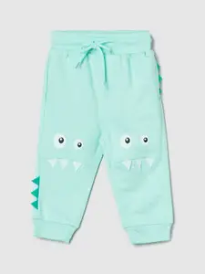 max Boys Mid-Rise Cotton Joggers