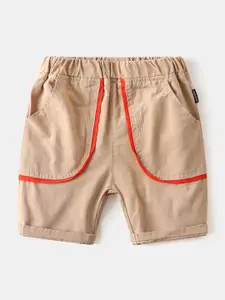 StyleCast Boys Brown Mid Rise Shorts