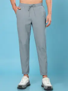 Technosport Men Mid-Rise Rapid-Dry Relaxed Fit Joggers