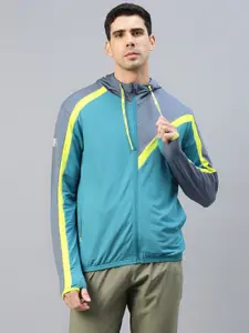 DIDA Colourblocked Dry Fit Lightweight Sporty Jacket