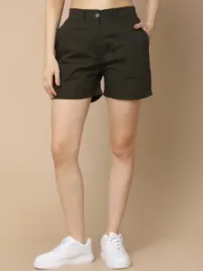 V-Mart Women Mid-Rise Cotton Shorts